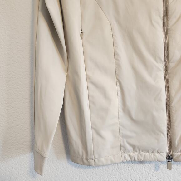 G/Fore G4 Men's Size Small Full Zip Jacket Stone Logo‎ Pockets New - Picture 4 of 6